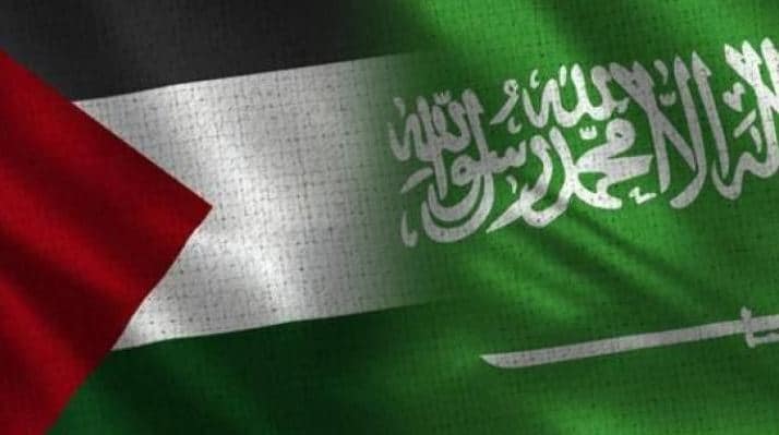 مباراه السعوديه وفلسطين